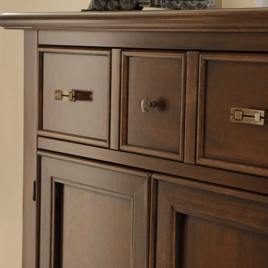 Pharao24 Vertiko Sesimbra> Küchenkommode|Wohnzimmerkommoden