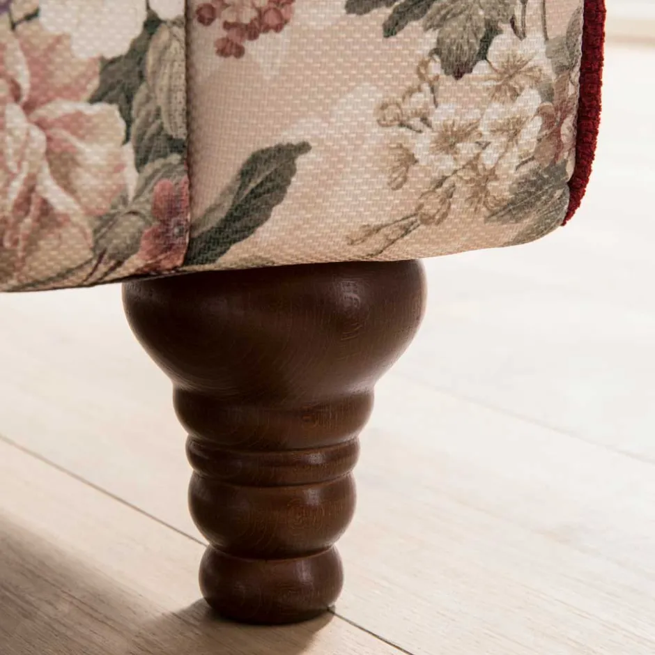 Pharao24 Vintage Landhaus Sofa Envus> 3 Sitzer Sofa