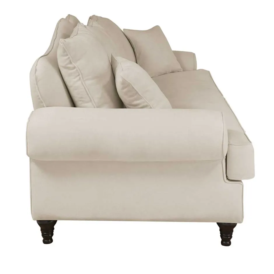 Polstermöbel|Wohnzimmercouch*Pharao24 Vintage Look Sofa Mallorca