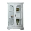 Wohnzimmerschrank|Stauraumvitrinen*Pharao24 Vintage Stil Eckvitrine Giralva