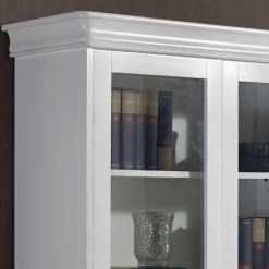 Vitrinenschrank|Wohnzimmervitrinen*Pharao24 Vintage Stil Vitrine Giralva