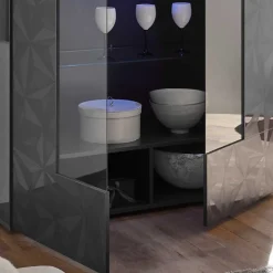 Wohnzimmervitrinen|Vitrinenschrank*Pharao24 Vitrine Abexa