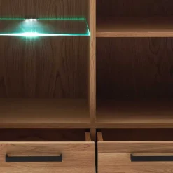 Vitrinenschrank|Highboards*Pharao24 Vitrine Crystoga