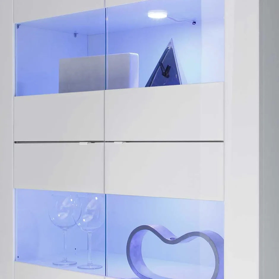 Vitrinenschrank|Wohnzimmervitrinen*Pharao24 Vitrine Deconda