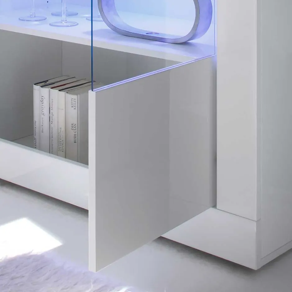 Vitrinenschrank|Wohnzimmervitrinen*Pharao24 Vitrine Deconda