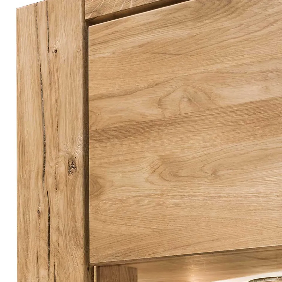 Wohnzimmerschrank|Massivholz Schränke*Pharao24 Vitrine Kaladria