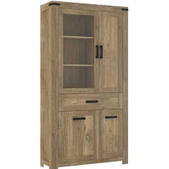 Vitrinenschrank|Wohnzimmervitrinen*Pharao24 Vitrine Kofi