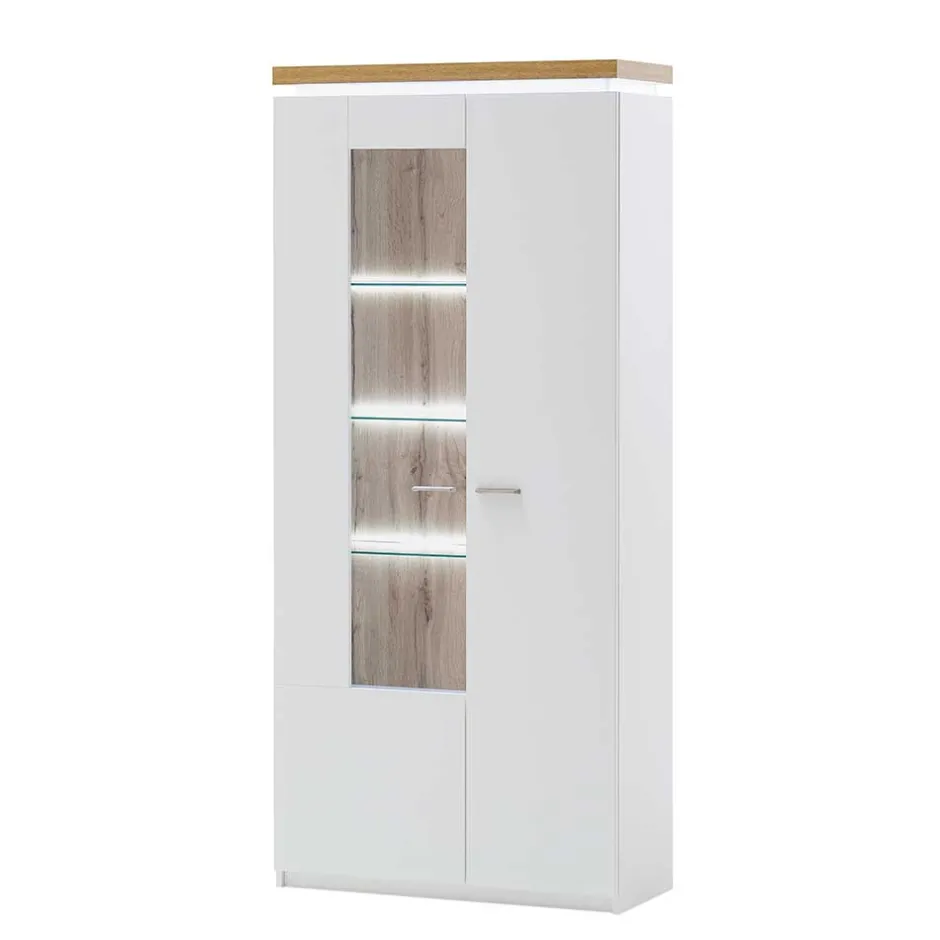 Pharao24 Vitrine Lovranon> Vitrinenschrank|Wohnzimmerschrank