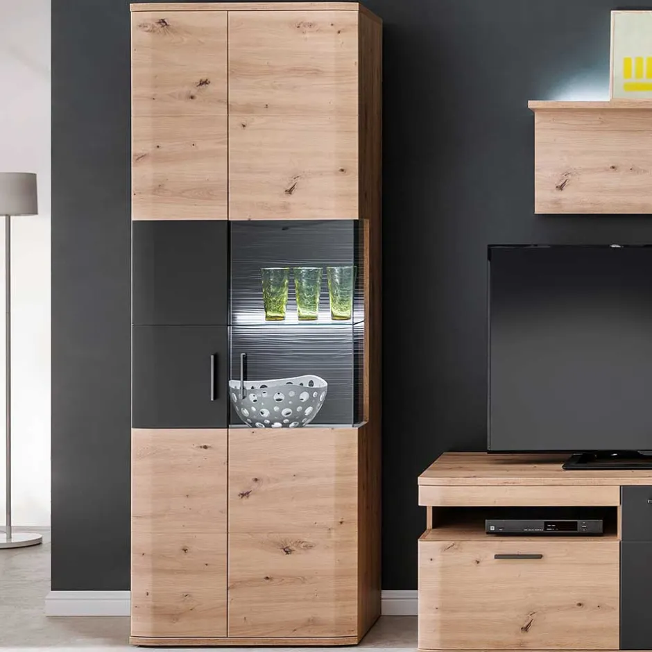 Pharao24 Vitrine Lucisa> Vitrinenschrank|Wohnzimmervitrinen