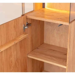 Wohnzimmervitrinen|Massivholz Schränke*Pharao24 Vitrine Rusaly