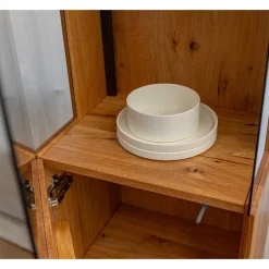 Wohnzimmervitrinen|Massivholz Schränke*Pharao24 Vitrine Rusaly
