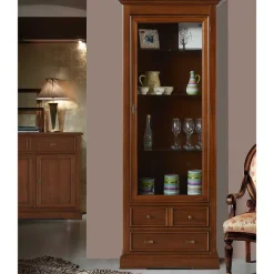 Vitrinenschrank|Stauraumvitrinen*Pharao24 Vitrine Sesimbra