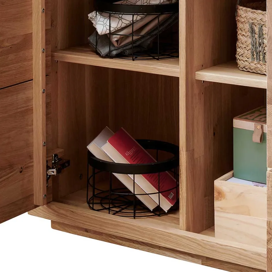 Massivholzmöbel|Wohnzimmerkommoden*Pharao24 Vitrine Shailina