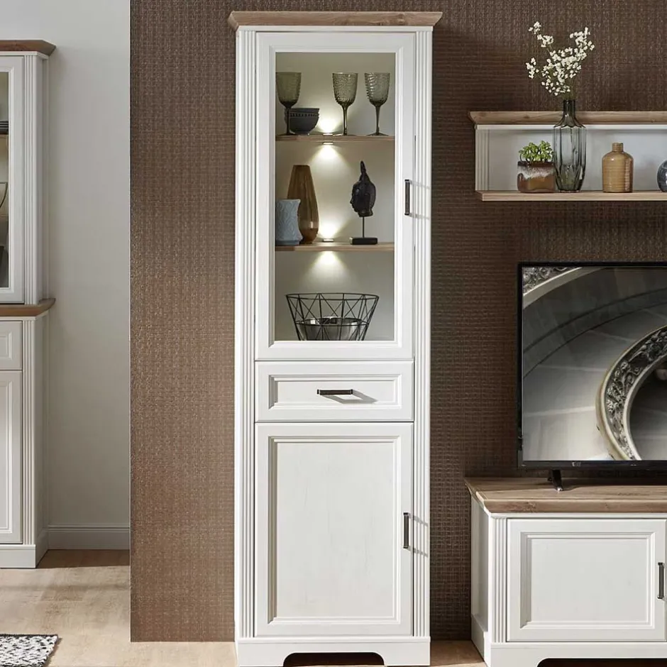 Pharao24 Vitrine Vronata> Vitrinenschrank|Wohnzimmervitrinen