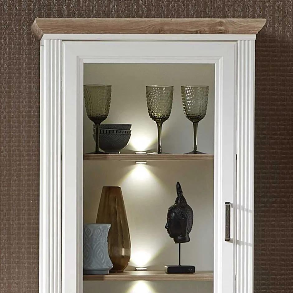 Pharao24 Vitrine Vronata> Vitrinenschrank|Wohnzimmervitrinen