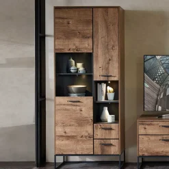 Pharao24 Vitrine Washton> Vitrinenschrank|Stauraumvitrinen