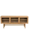 Küchenkommode|Esszimmerkommoden*Pharao24 Vitrinen Sideboard Rattana