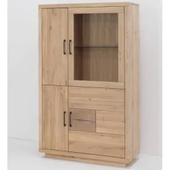 Pharao24 Vitrinenschrank Artjes> Stauraumvitrinen