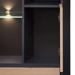 Vitrinenschrank|Stauraumvitrinen*Pharao24 Vitrinenschrank Esdravos