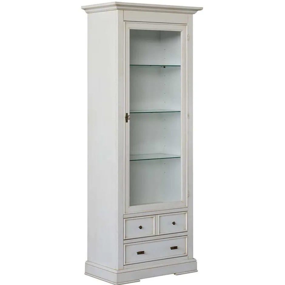 Pharao24 Vitrinenschrank Gannice> Stauraumvitrinen