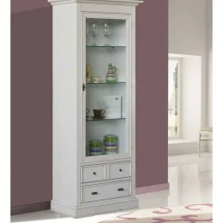 Pharao24 Vitrinenschrank Gannice> Stauraumvitrinen