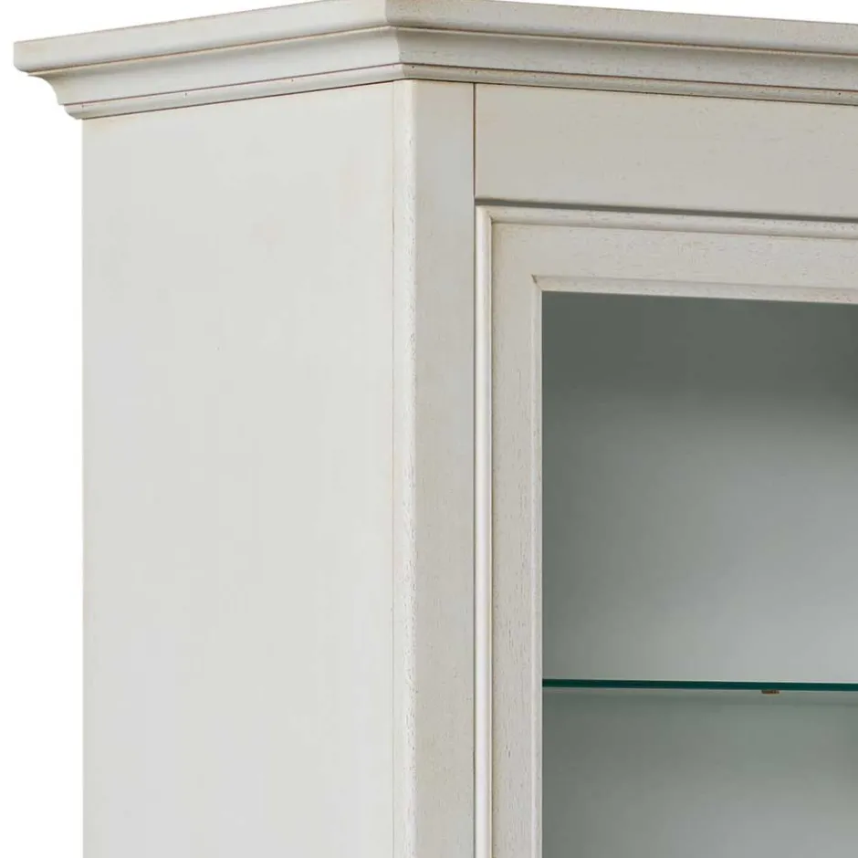 Pharao24 Vitrinenschrank Gannice> Stauraumvitrinen