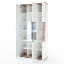 Vitrinenschrank|Wohnzimmervitrinen*Pharao24 Vitrinenschrank Gazino