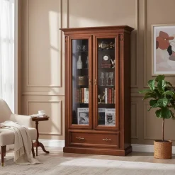 Vitrinenschrank|Wohnzimmervitrinen*Pharao24 Vitrinenschrank Jenna