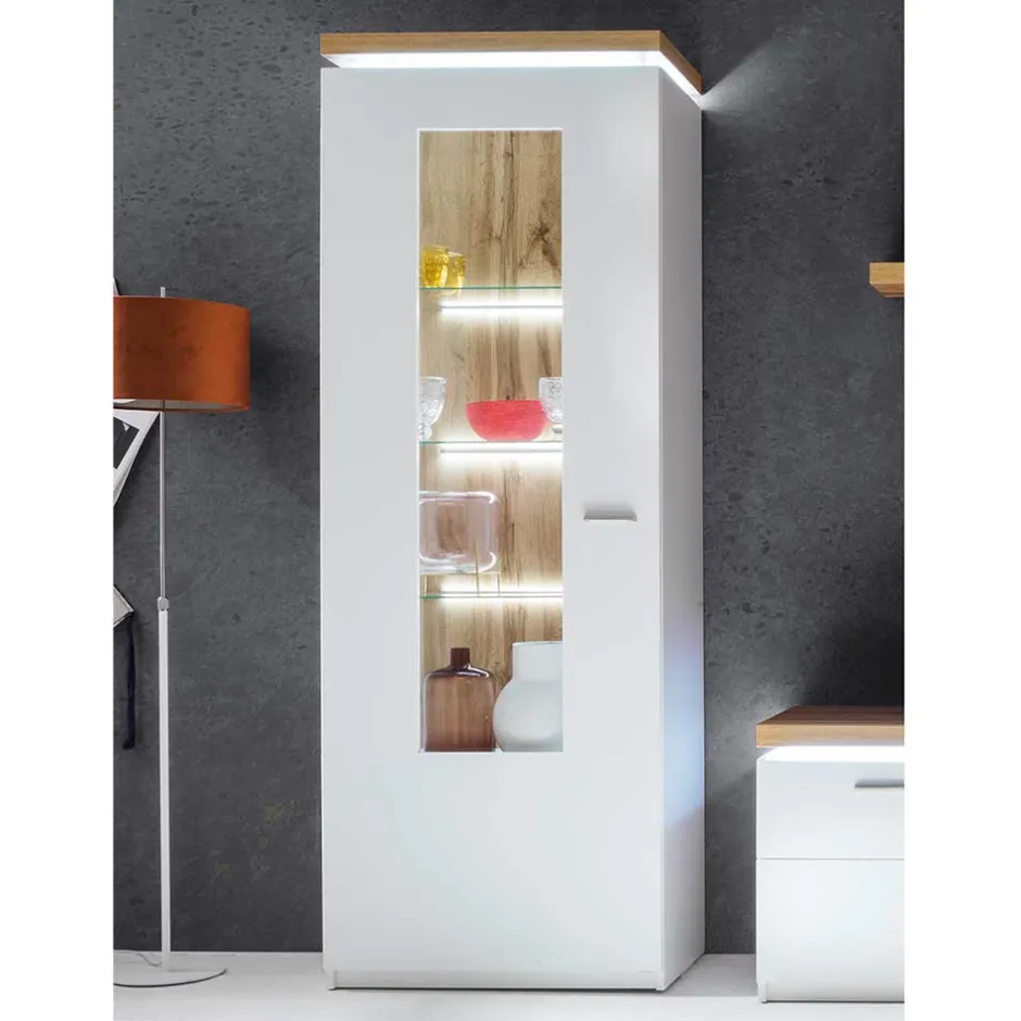 Stauraumvitrinen|Wohnzimmervitrinen*Pharao24 Vitrinenschrank Lovranon