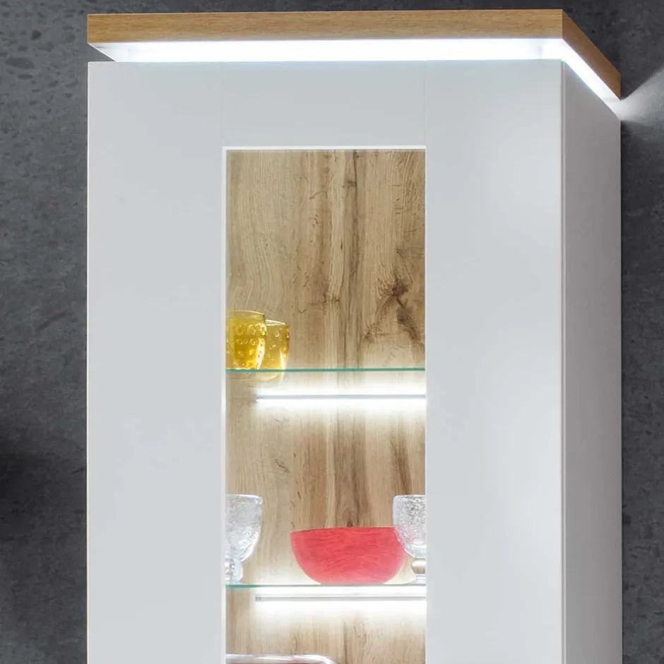 Stauraumvitrinen|Wohnzimmervitrinen*Pharao24 Vitrinenschrank Lovranon