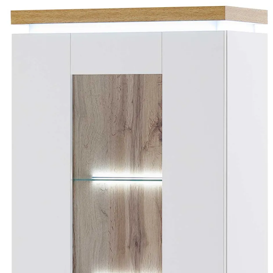 Stauraumvitrinen|Wohnzimmervitrinen*Pharao24 Vitrinenschrank Lovranon