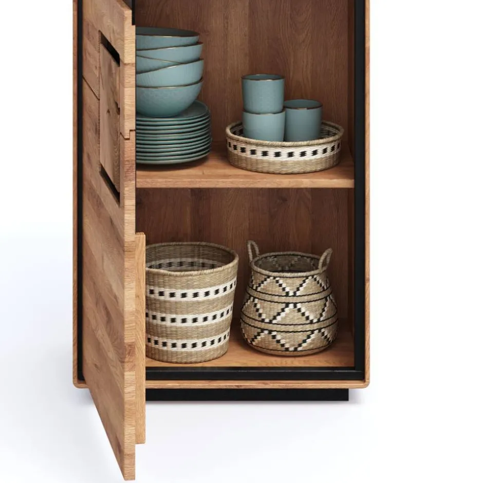 Vitrinenschrank|Stauraumvitrinen*Pharao24 Vitrinenschrank Macereta