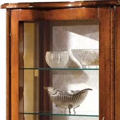 Massivholzmöbel|Wohnzimmerschrank*Pharao24 Vitrinenschrank Maggio