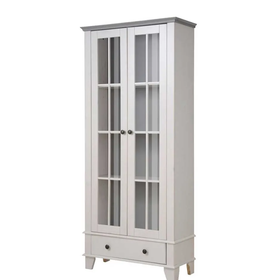 Vitrinenschrank|Stauraumvitrinen*Pharao24 Vitrinenschrank Nioara