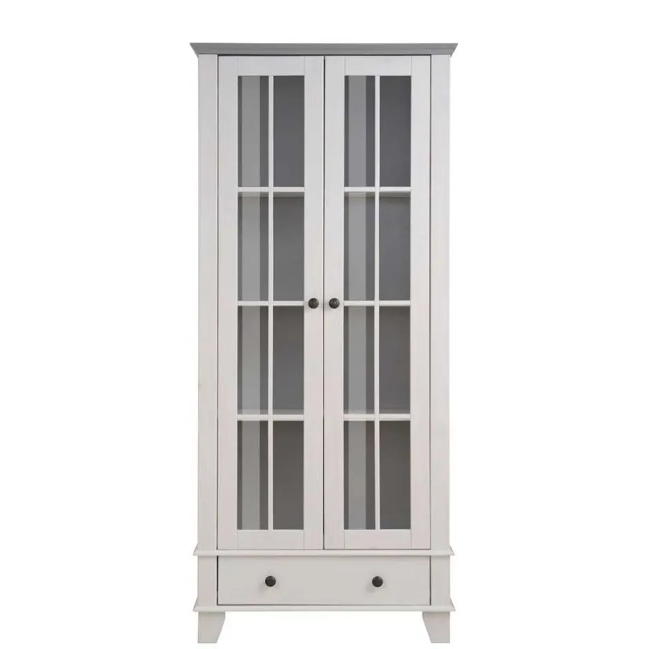 Vitrinenschrank|Stauraumvitrinen*Pharao24 Vitrinenschrank Nioara