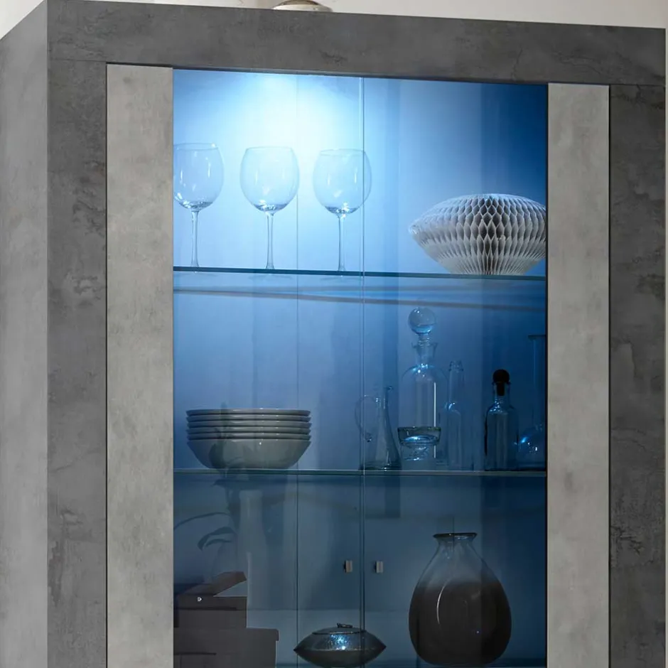 Pharao24 Vitrinenschrank Praki> Vitrinenschrank|Wohnzimmervitrinen