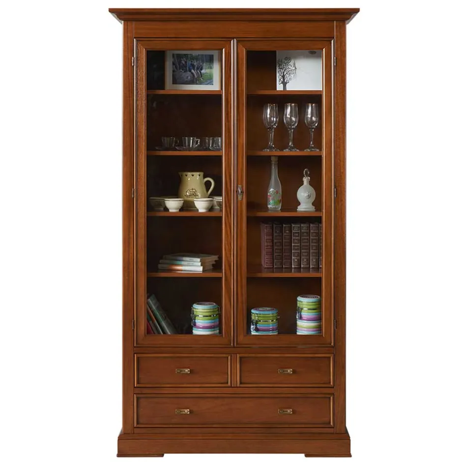 Wohnzimmerschrank|Vitrinenschrank*Pharao24 Vitrinenschrank Sesimbra