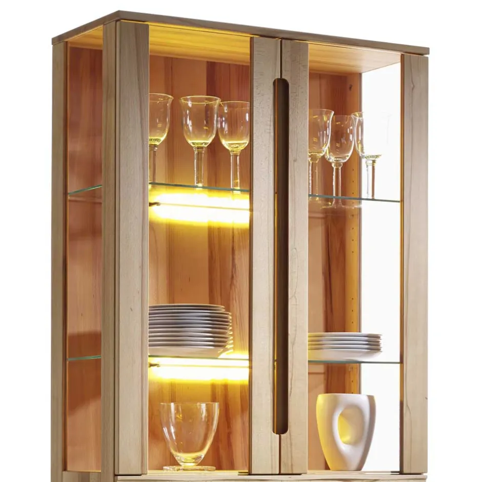 Pharao24 Vitrinenschrank Suvanica> Vitrinenschrank|Wohnzimmervitrinen