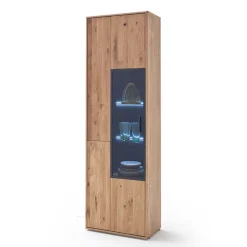 Pharao24 Vitrinenschrank Vruamosa> Wohnzimmerschrank|Massivholz Schränke