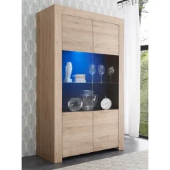 Pharao24 Vitrinenschrank Wandy> Vitrinenschrank|Wohnzimmervitrinen