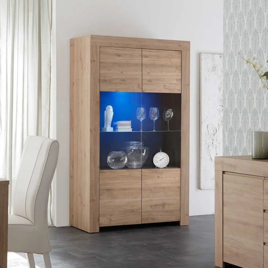 Pharao24 Vitrinenschrank Wandy> Vitrinenschrank|Wohnzimmervitrinen