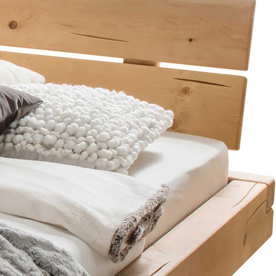 Pharao24 Vollholz Balkenbett Flaciona> Massivholzbetten