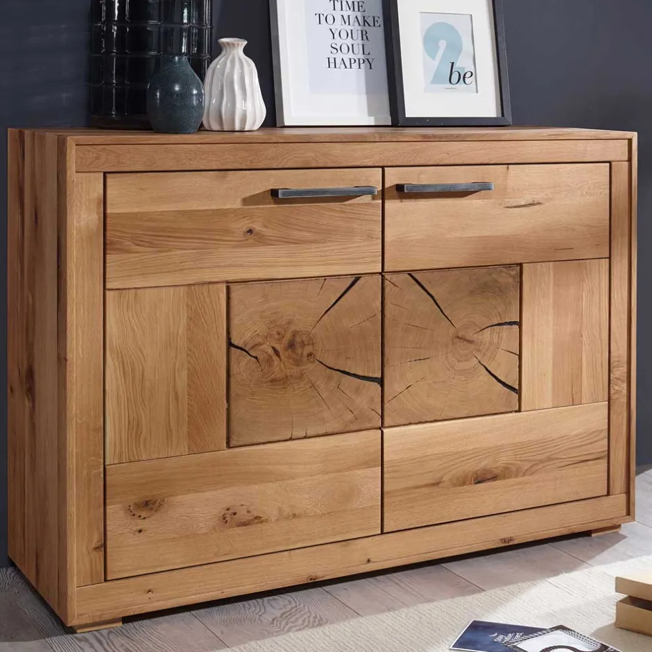 Pharao24 Vollholz Sideboard Cranados> Massivholzmöbel|Wohnzimmerkommoden