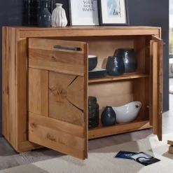 Pharao24 Vollholz Sideboard Cranados> Massivholzmöbel|Wohnzimmerkommoden