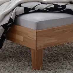 Massivholzbetten*Pharao24 Vollholzbett Krispa