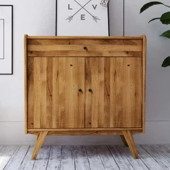 Flurkommoden*Pharao24 Vollholzkommode Carilla
