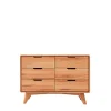 Schlafzimmerkommoden|Schubkastenkommoden*Pharao24 Vollholzkommode Stenov