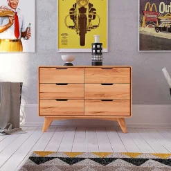 Schlafzimmerkommoden|Schubkastenkommoden*Pharao24 Vollholzkommode Stenov