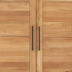 Massivholz Kleiderschränke*Pharao24 Vollholzschrank Zeus