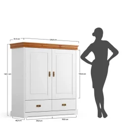 Wäscheschrank*Pharao24 Waescheschrank Limita